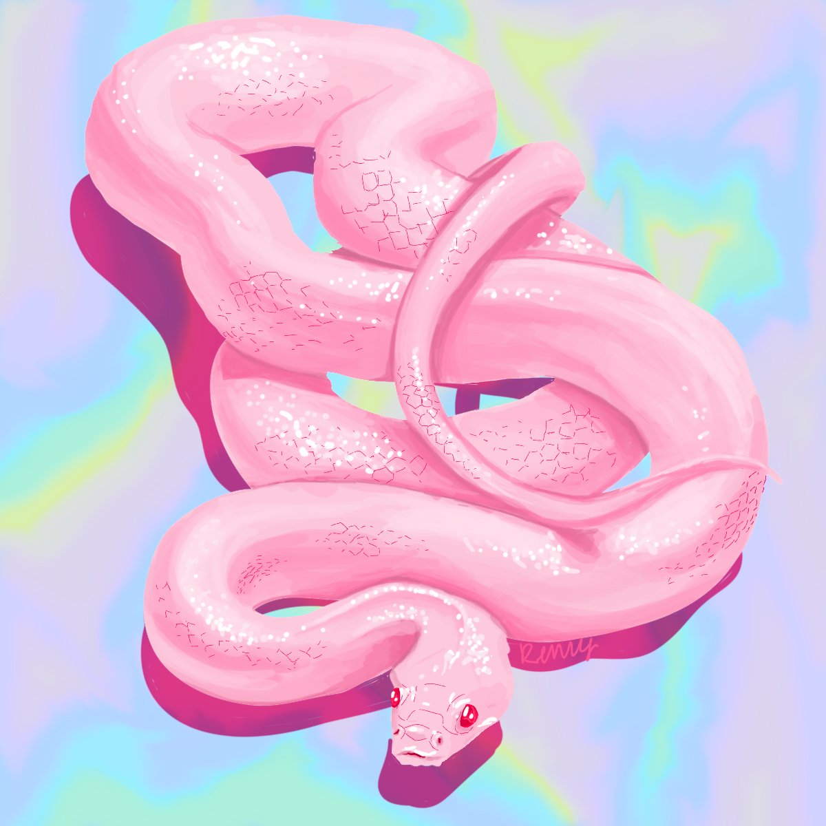 Розовый полоз. Розовый питон. Королевский питон розовый. Розовый питон змея. Розовая змея Эстетика.