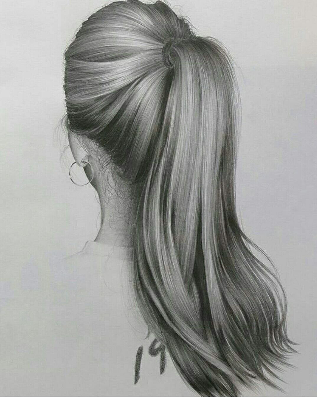 Удлиненный рисунок. Волосы карандашом. Прически карандашом. Длинные волосы карандашом. Рисование причесок карандашом.