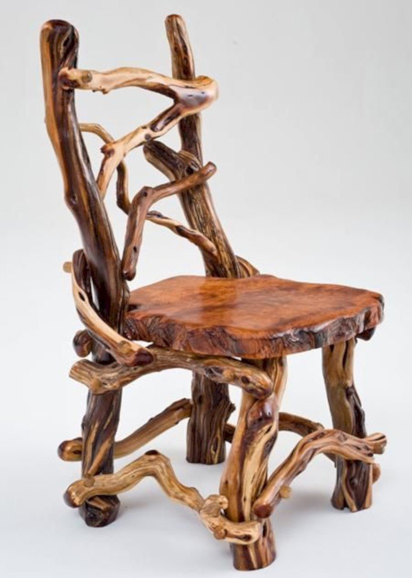 Мебель из коряг деревьев