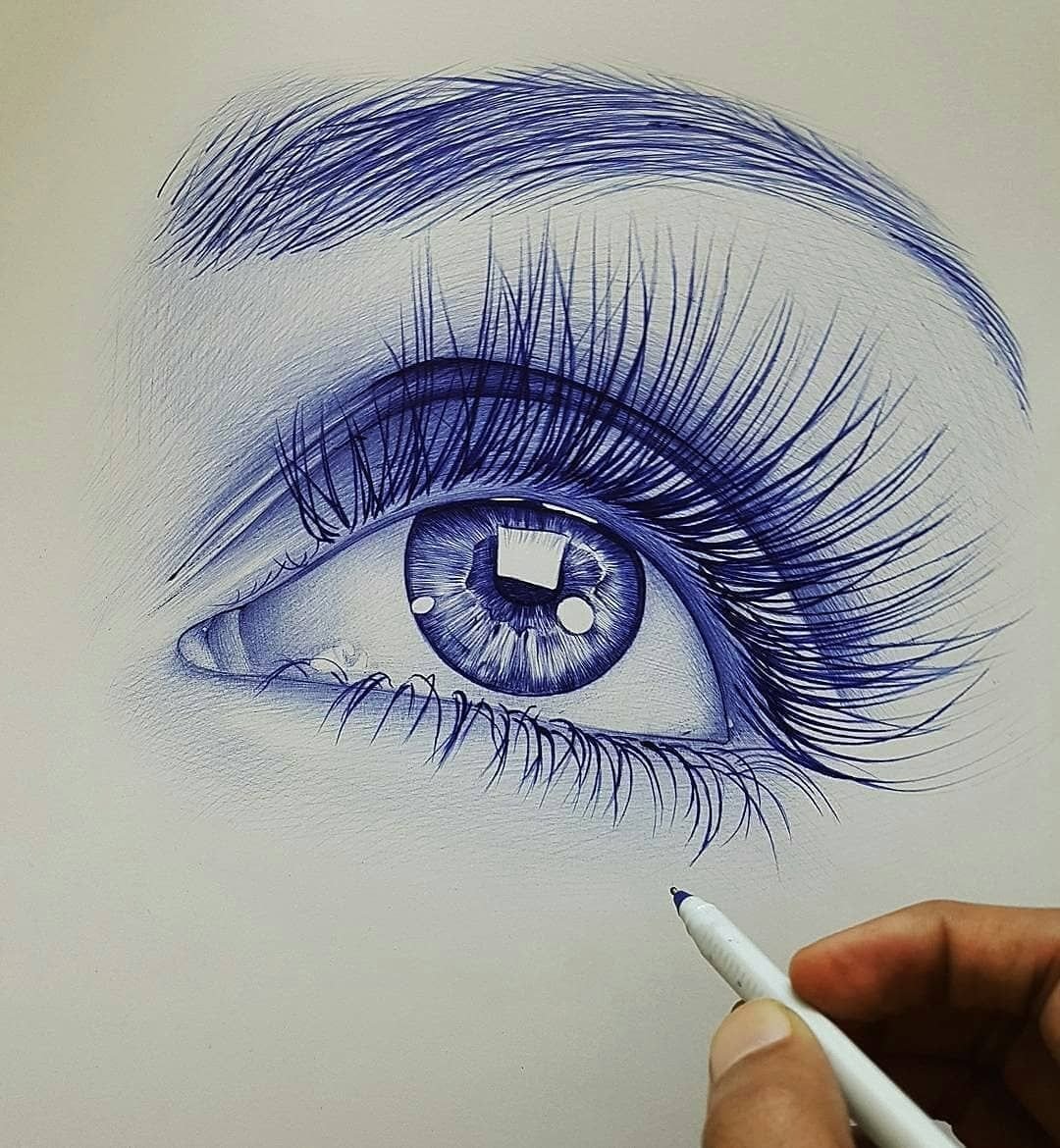 Как нарисовать красивую ручку. Красивые нарисованные глаза. Красивый глаз карандашом. Карандаш для глаз. Рисунки ручкой.