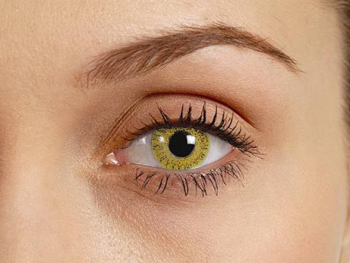Почему желтым цветом глаз. Желтые линзы. Желтые контактные линзы. Светло желтые глаза. Янтарные линзы для глаз.