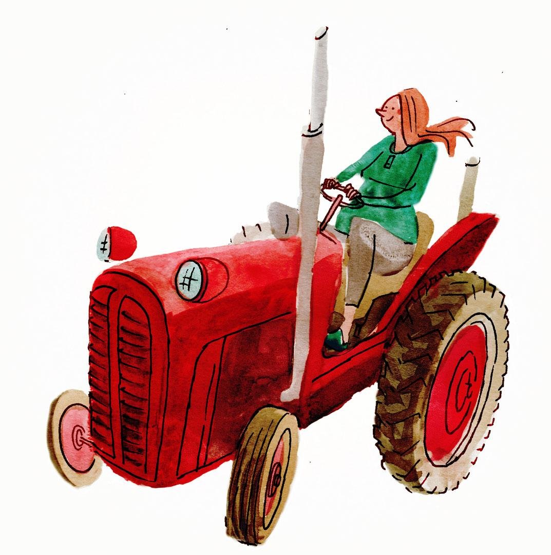 Полям красный трактор. Красный трактор. Красный трактор животные. Маленький красный трактор. 2023 Красный трактор.