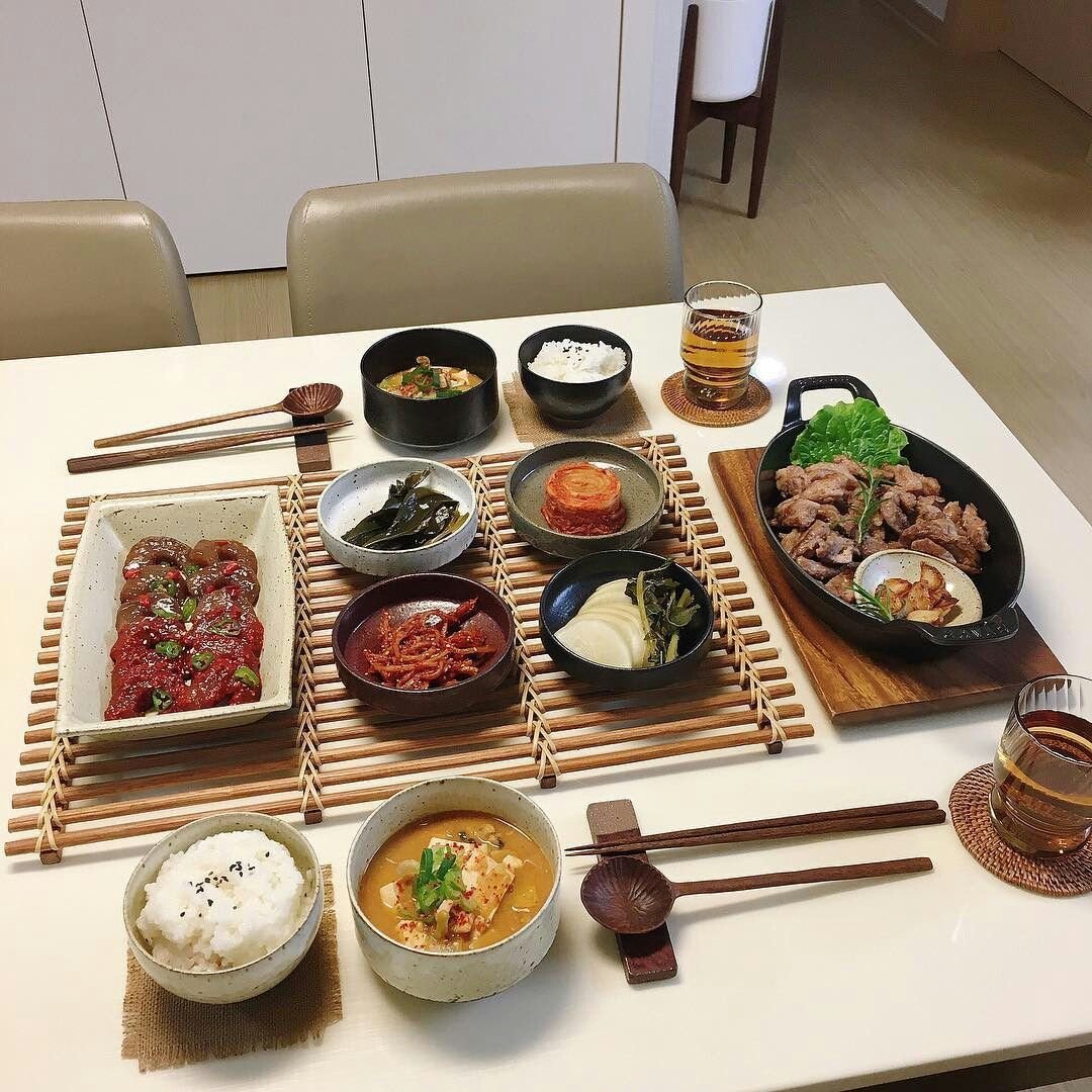 Новогодние корейские блюда