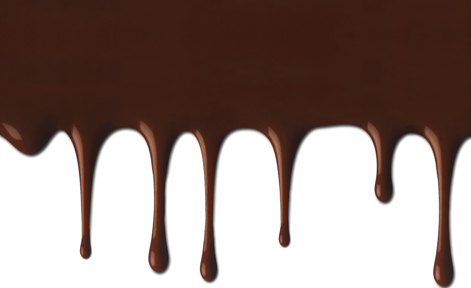 Подтеки шоколада. Капли шоколада. Шоколад течет. Текучий шоколад. Глазурь линия