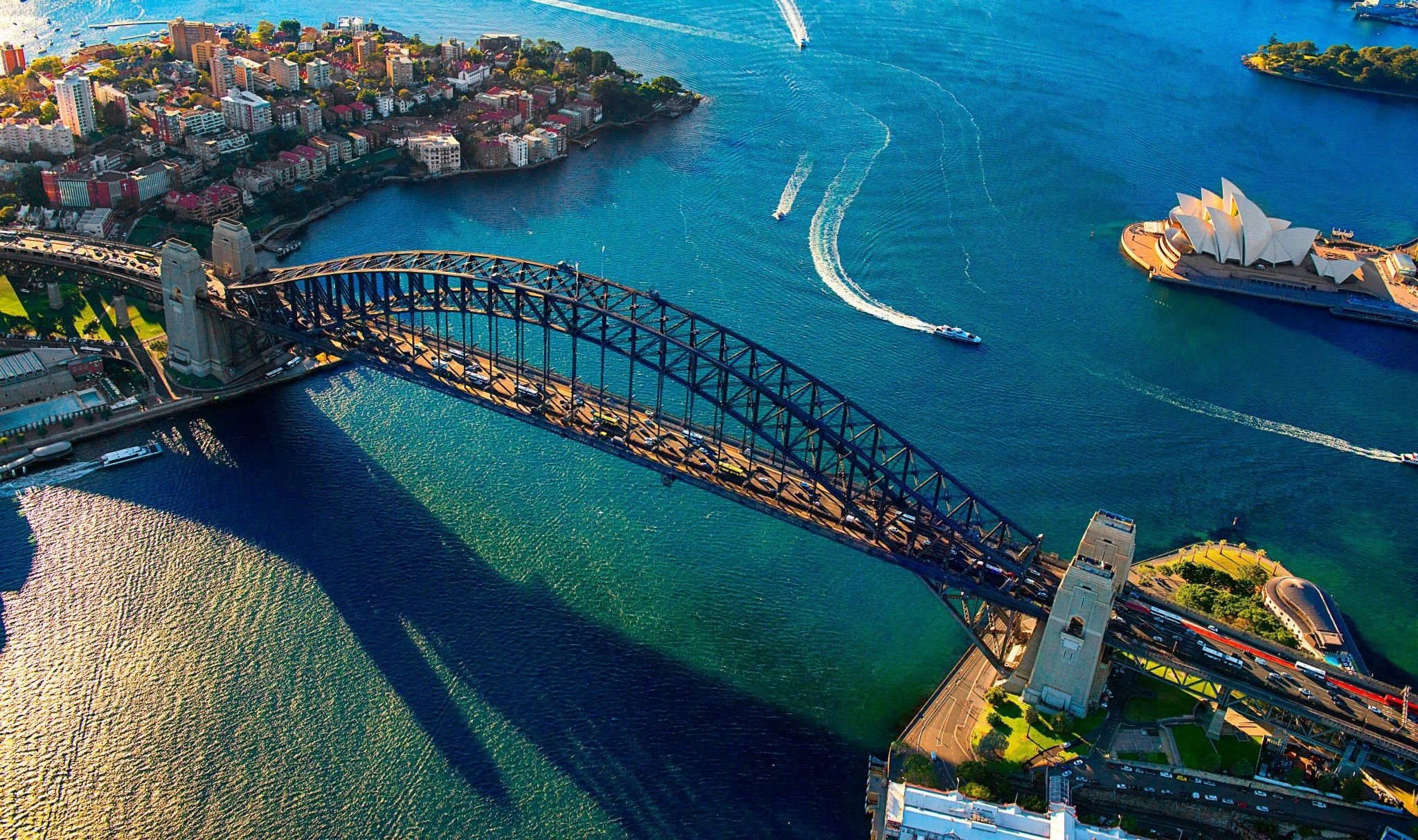 Harbour bridge. Сиднейский мост Харбор-бридж. Сиднейский Харбор-бридж, Австралия. Мост Харбор бридж в Австралии. Мост в Сиднее Австралия.
