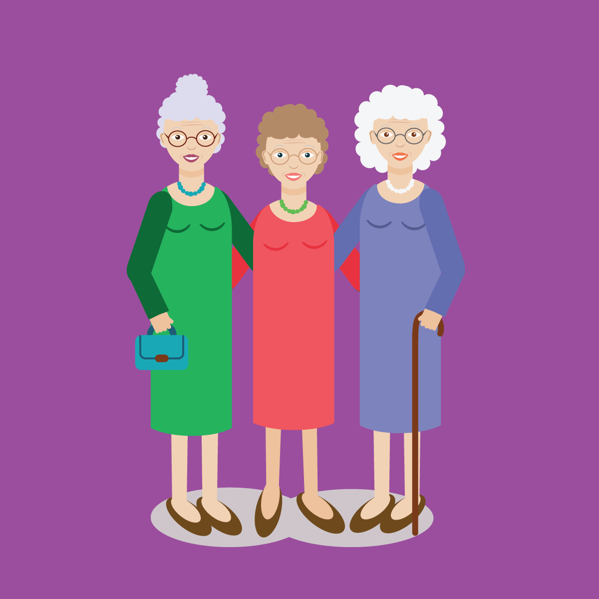 Включи 3 бабушки. Три старушки. Бабушка рисунок. Три мультяшные старушки. Три старушки рисунок.