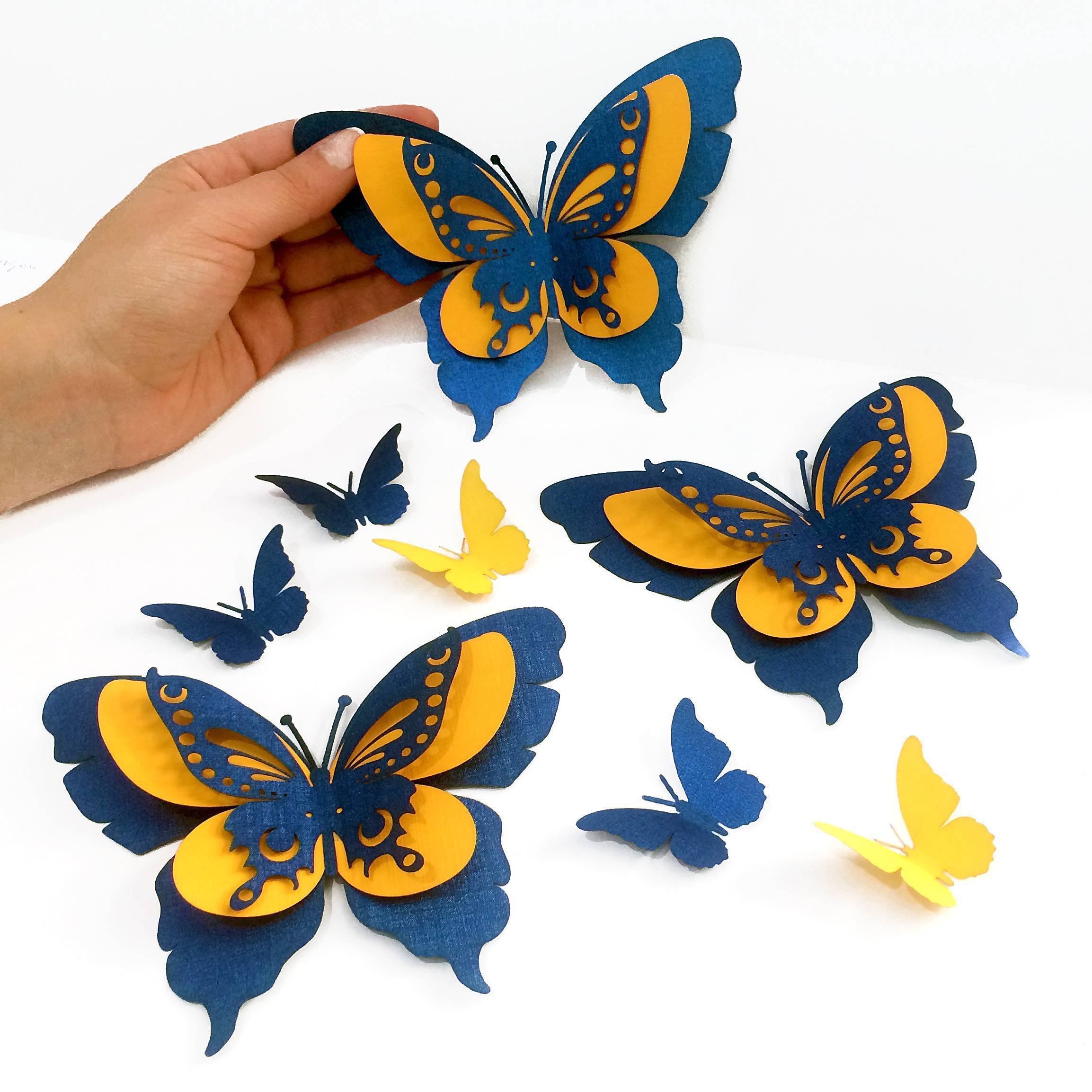 Объемная бабочка из бумаги своими руками. Объемные бабочки. Поделка бабочка. Бабочка из бумаги. Бабашка из цветной бумаги.