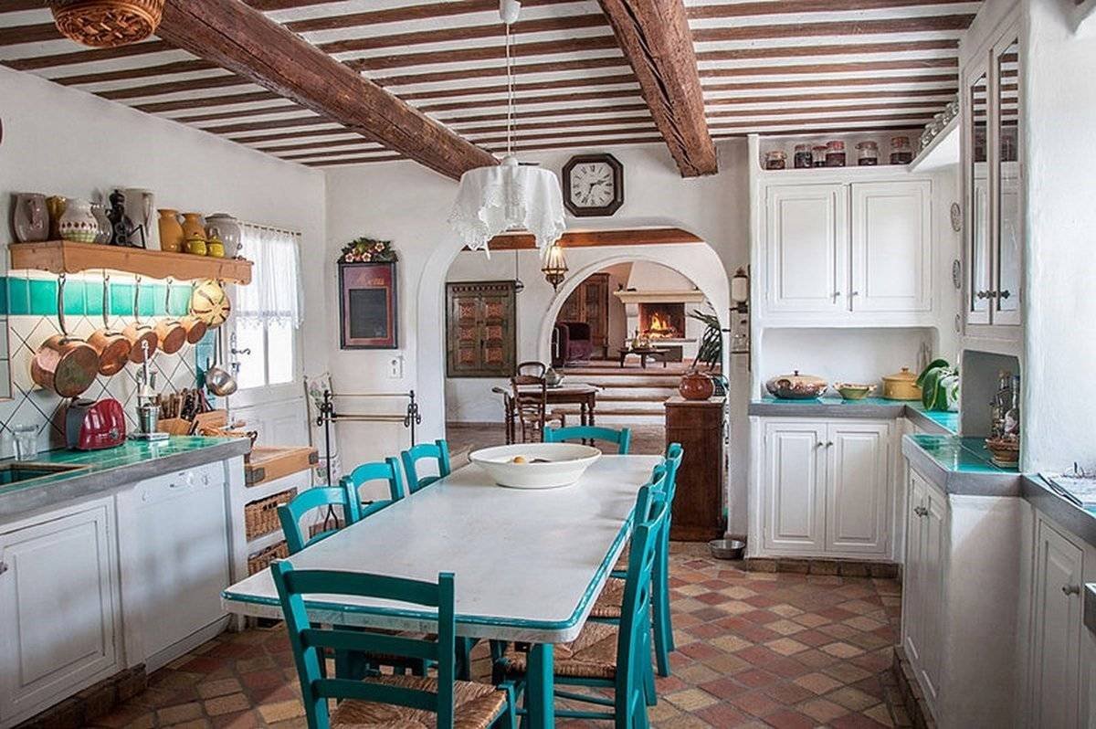 Кухня в деревенском стиле дизайн
