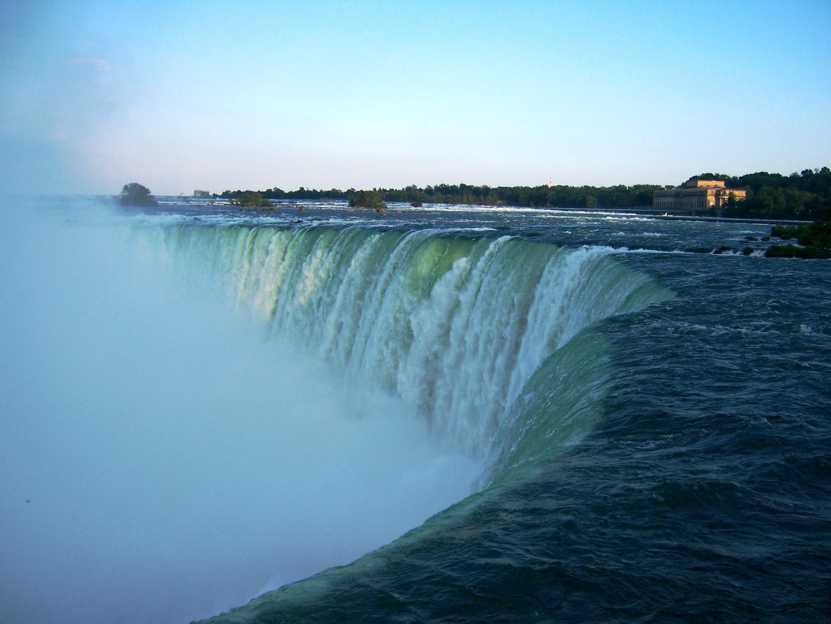 Откуда водопад. Ниагарский водопад Канада. США Ниагара водопад. Ниагарский водопад Онтарио. Ниагара-Фолс (Онтарио).