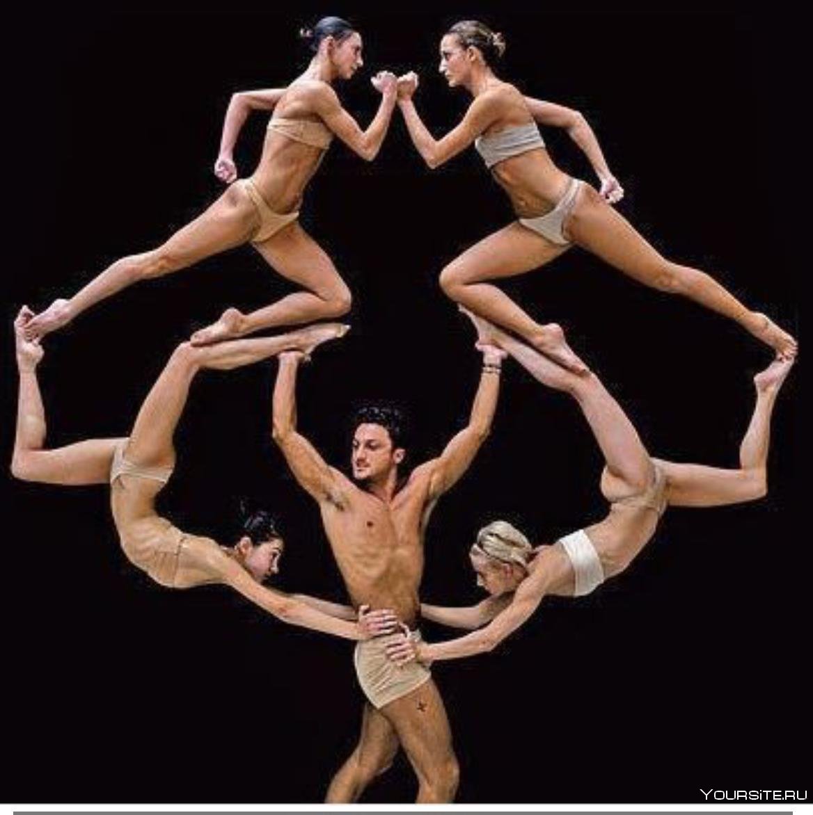 Современная акробатика. Акробатика в балете. Акробатические фигуры. Фигуры из людей. Акробатические трюки.