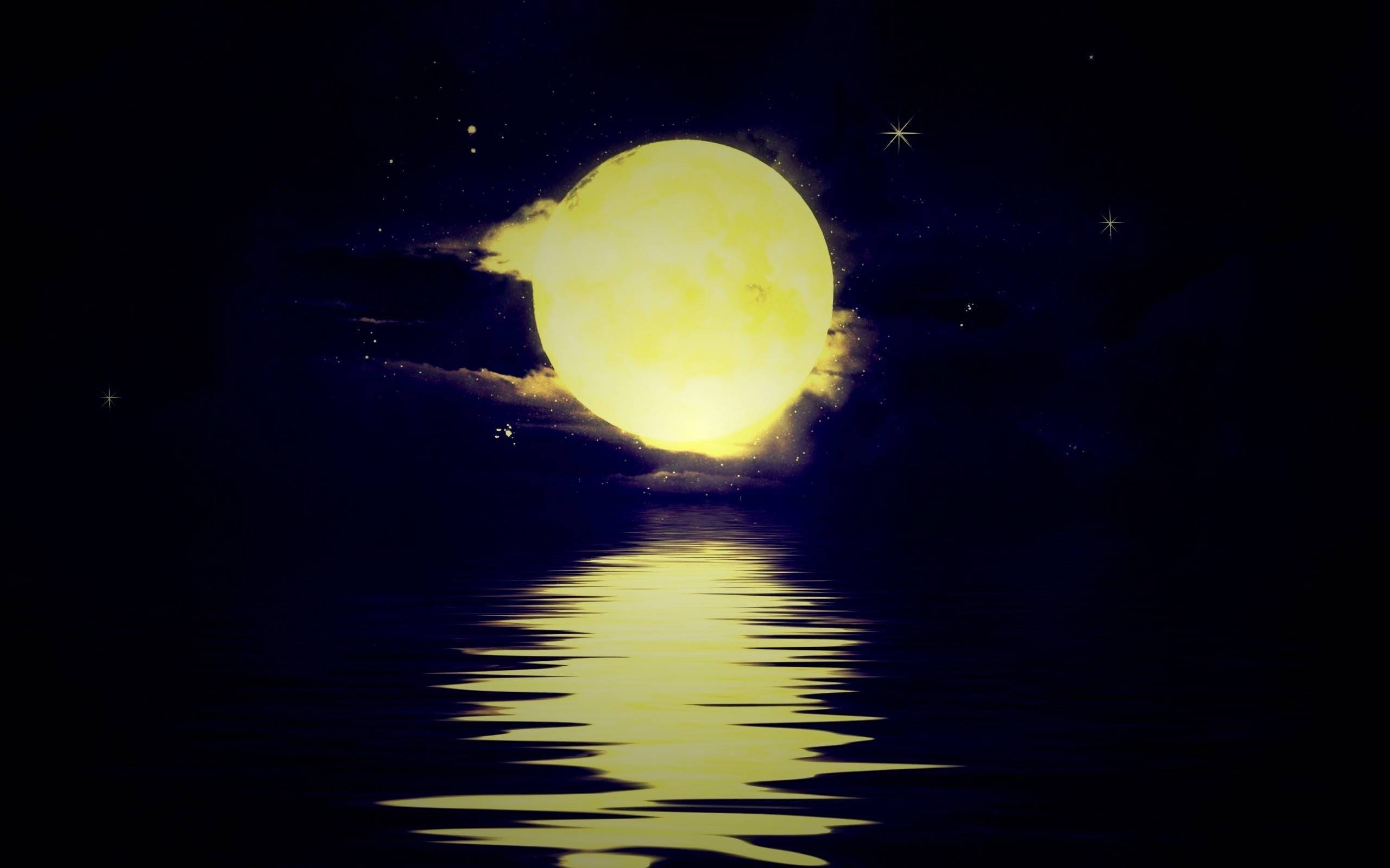 Луна как желтый медведь. Желтая Луна. Отражение Луны в воде. О желтая Луна в ночи. Лунный свет.