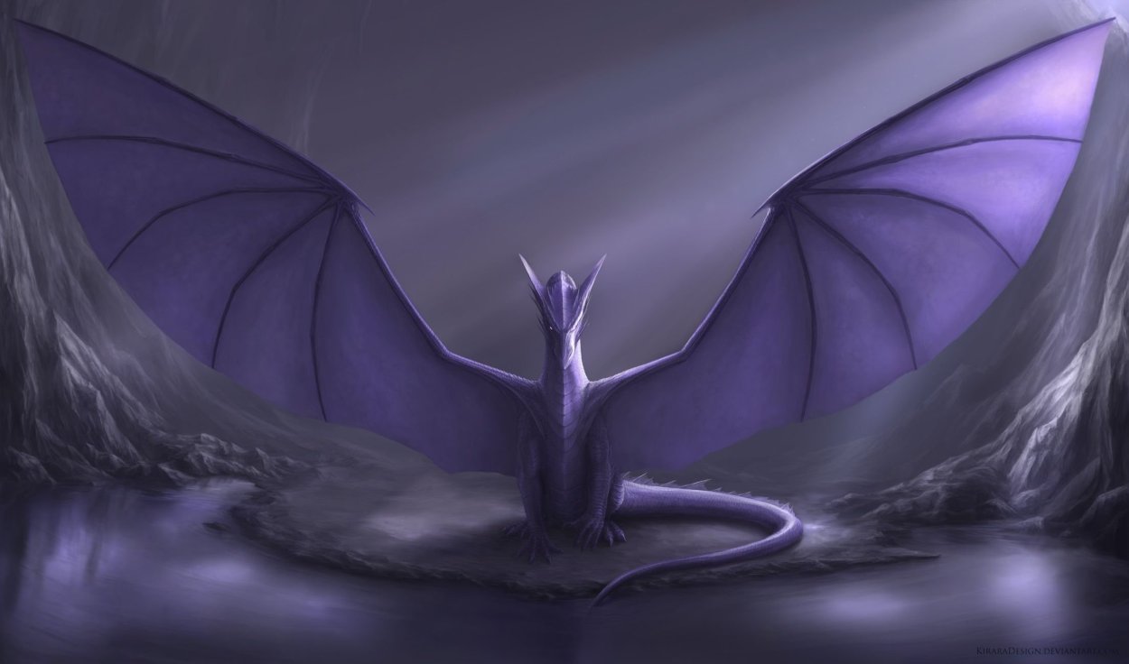 Фиолетовые крылья