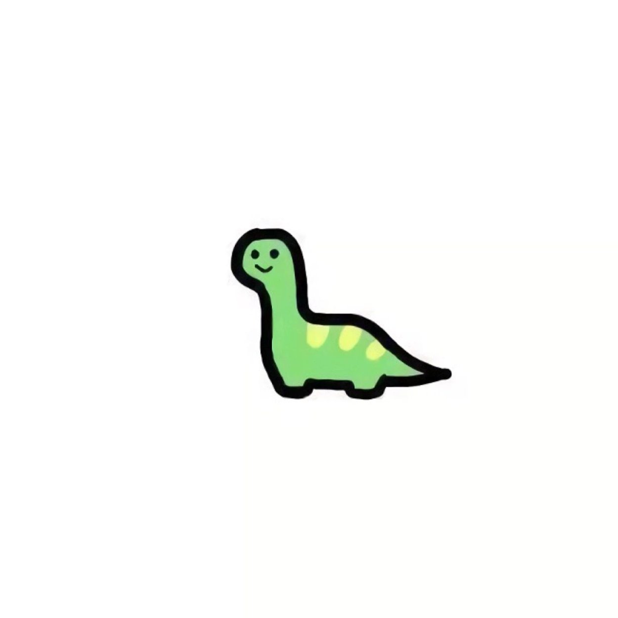 Динозавр рисунок простой