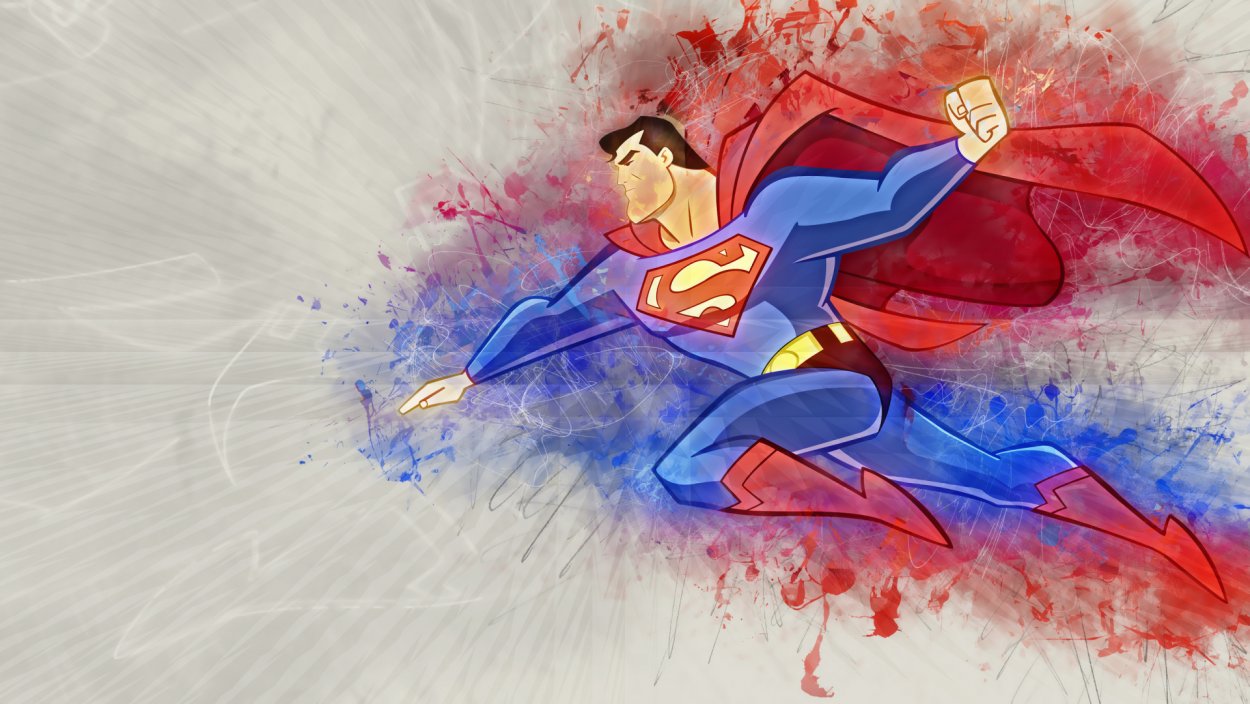 Супермен рисунок