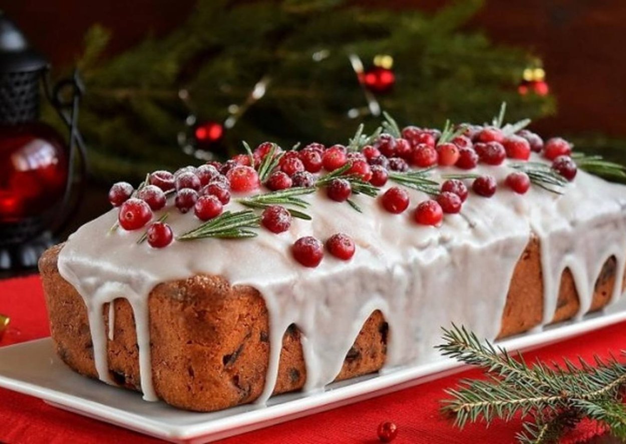 Украшение рождественского торта