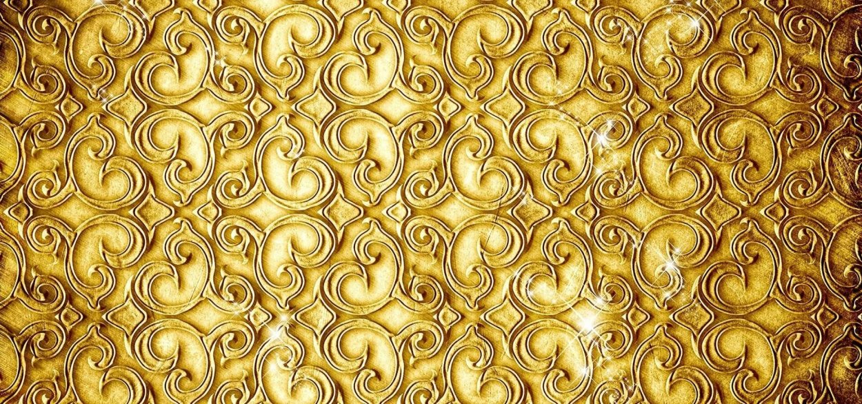 Золотистый орнамент