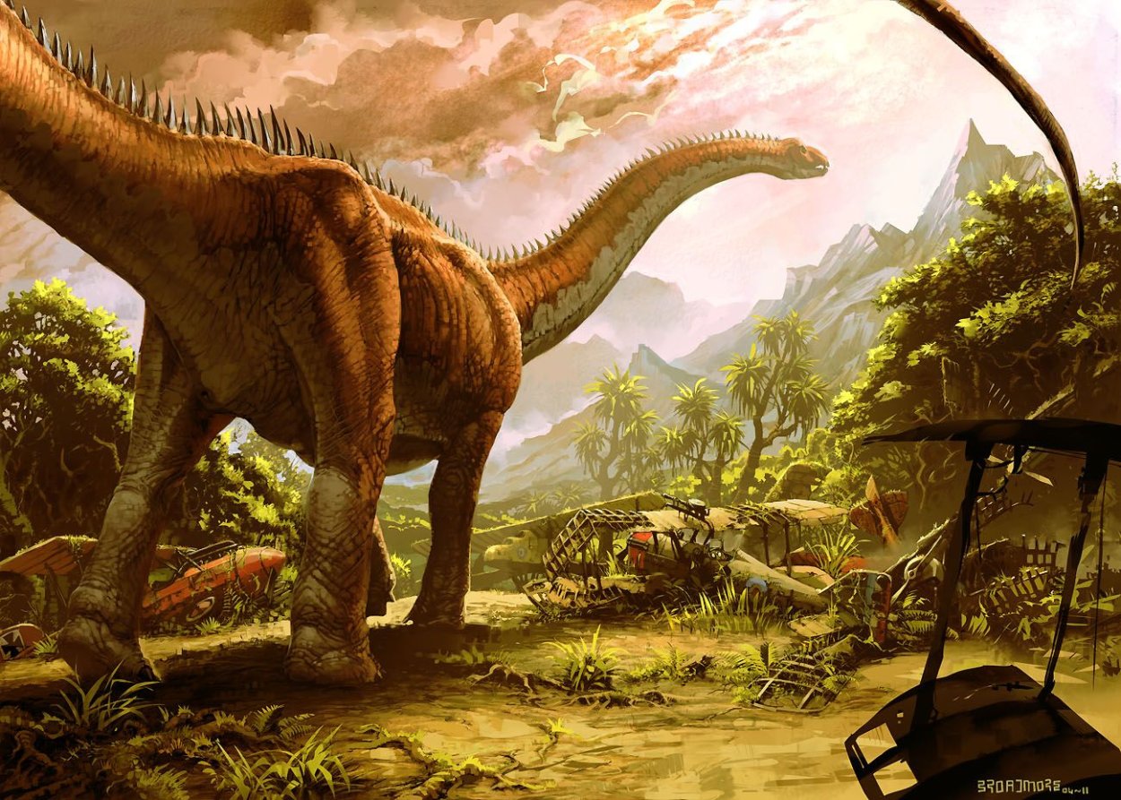 Динозавры реалистичные