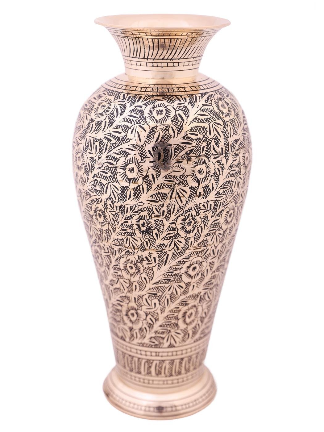 Продажа ваза в россии. Ваза кашмирская (b.d.) 905211. Ваза латунная высокая ганг кашмирская. Напольная ваза. Напольные вазы для цветов.