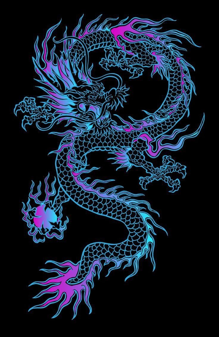 Китайский дракон обои на телефон