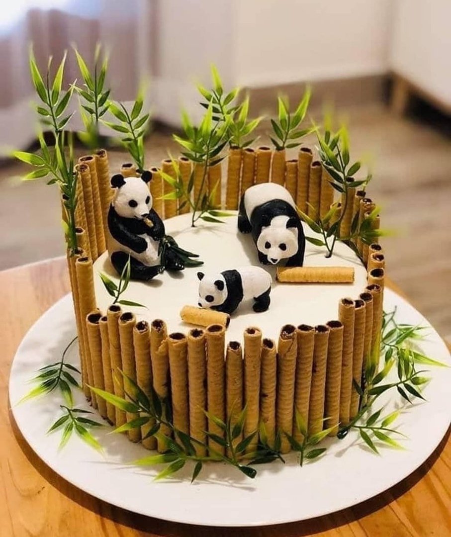 Торт с пандой