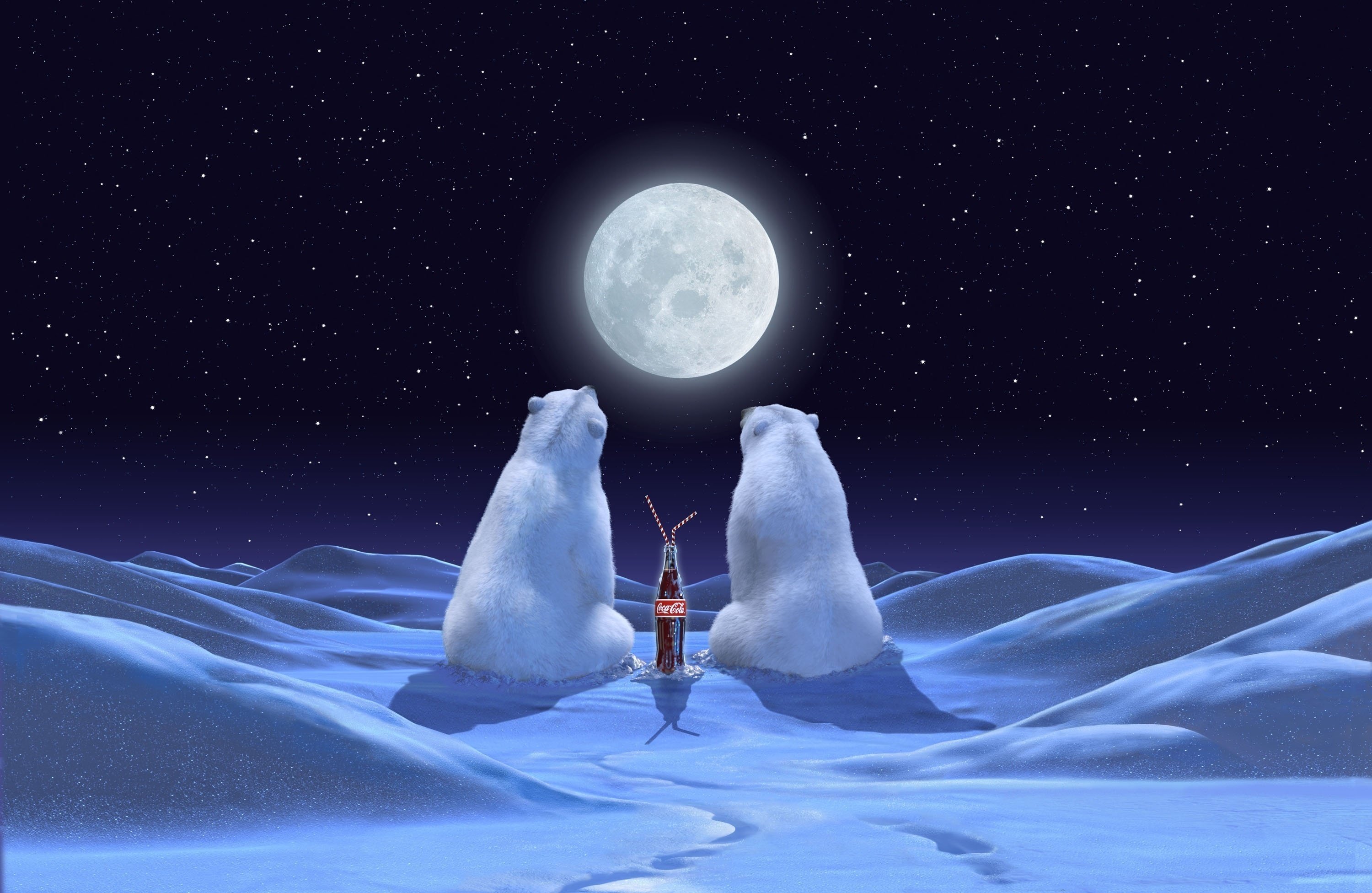 Чудесны лунные мартовские ночи впр 5. Луна на Северном полюсе. Новый год на Северном полюсе. Зимняя ночь рисунок. Новый годна Северном полюск.