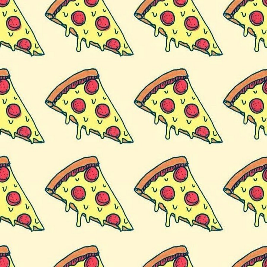 Нарисованная пицца