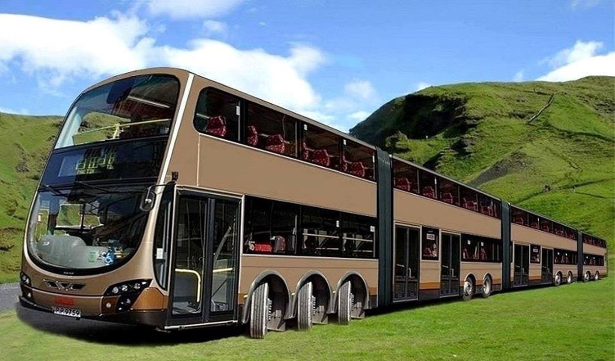 Самый длинный автобус