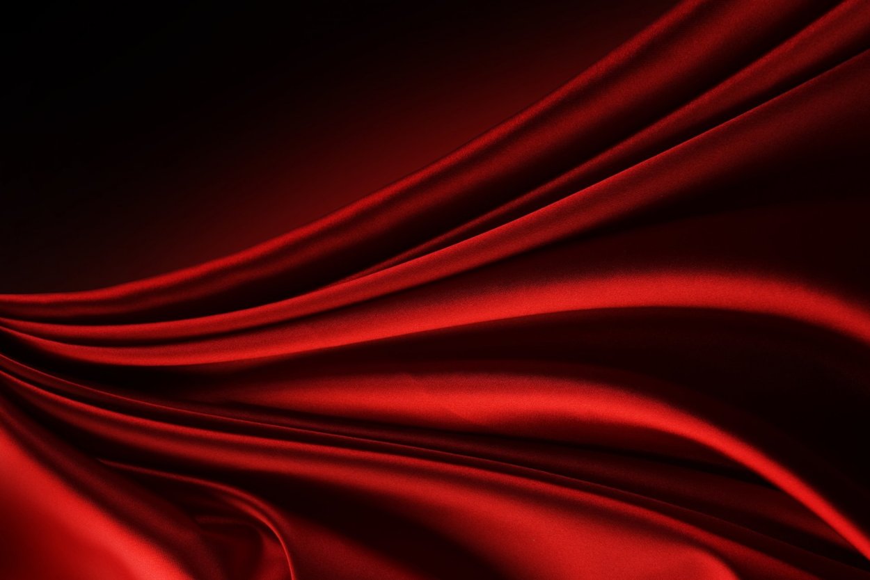 Красная ткань фон