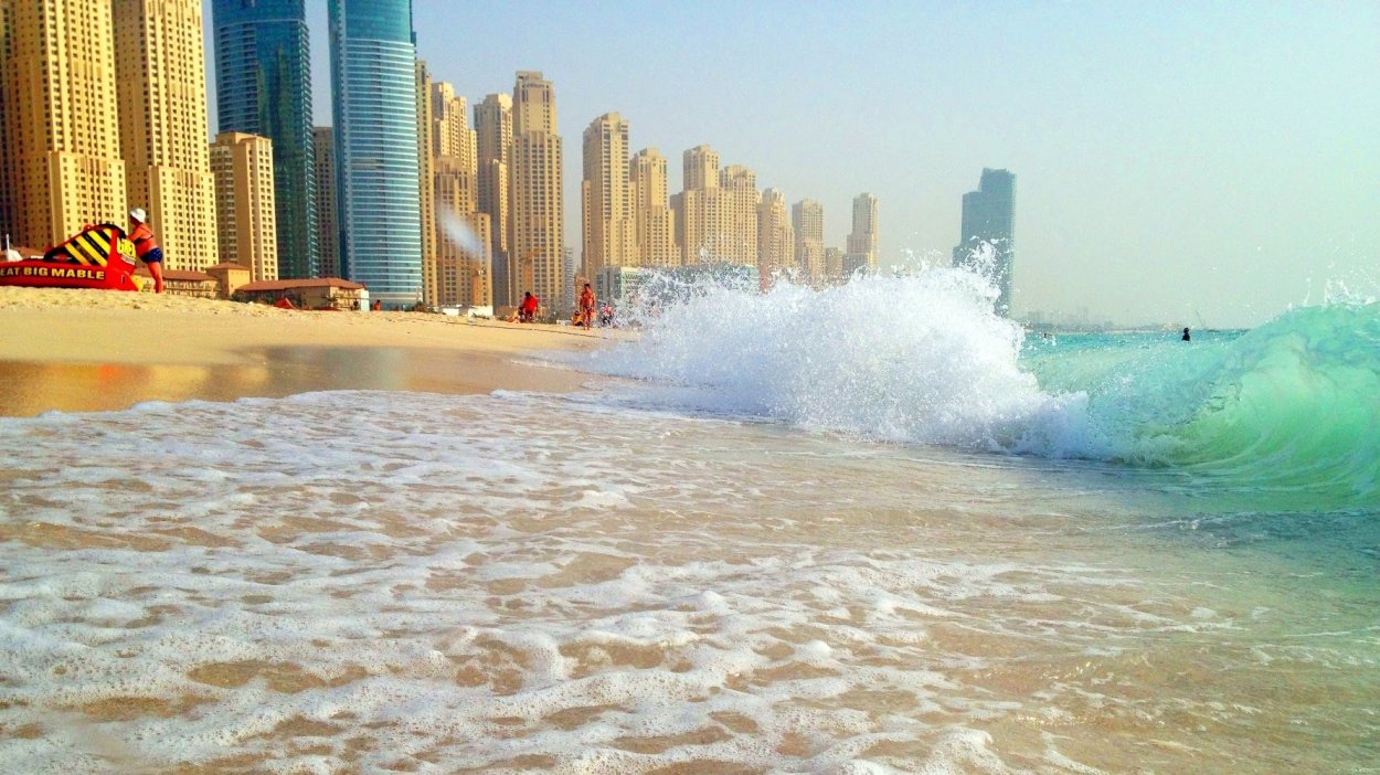 Дубай море