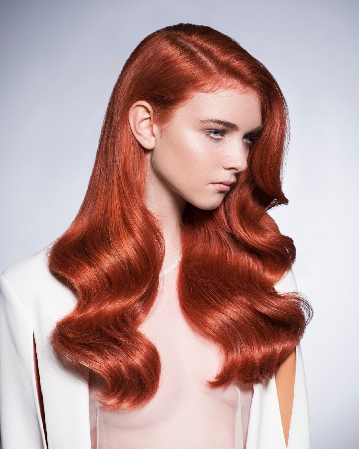 Оттенки рыжего цвета волос